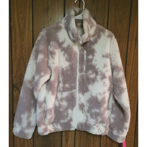 Betsey Johnson Performance Zip Lined   Sherpa Jacket w Pockets Size S NW…